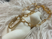 Load image into Gallery viewer, Gold Link Chain Necklace

