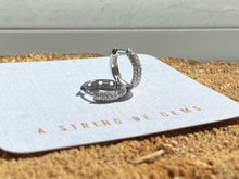 Load image into Gallery viewer, Chunky Diamond Hoops

